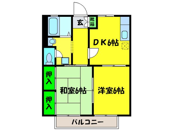 ハイツ加藤の物件間取画像